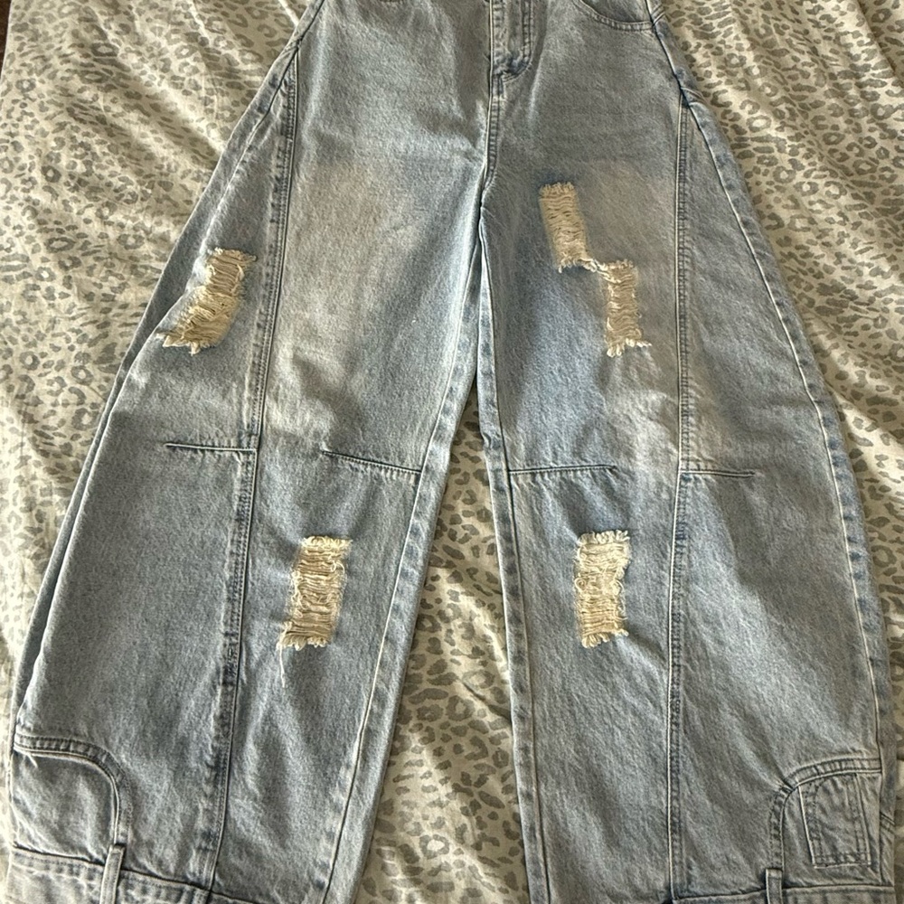 One of One custom jeans from boutique in Italy!